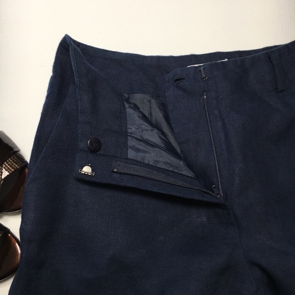 Talbots 100% Linen (Irish) Blue 2-piece Suit, sz 4 - Picture 8 of 8